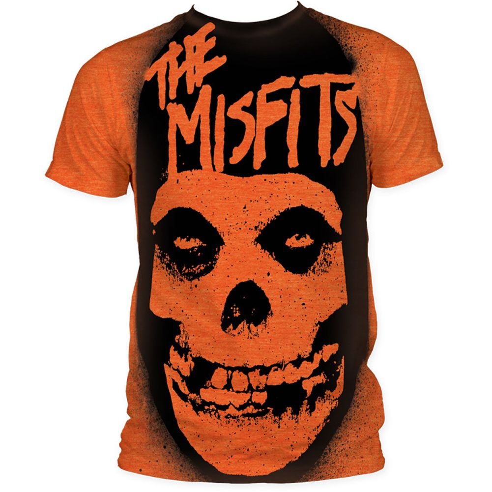 The Misfits Stencil Big Print Big Mens T-Shirt