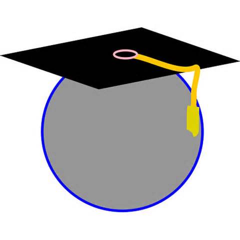 Graduation Icon Symbol Clipart Image Sphere With Cap - graduation ...