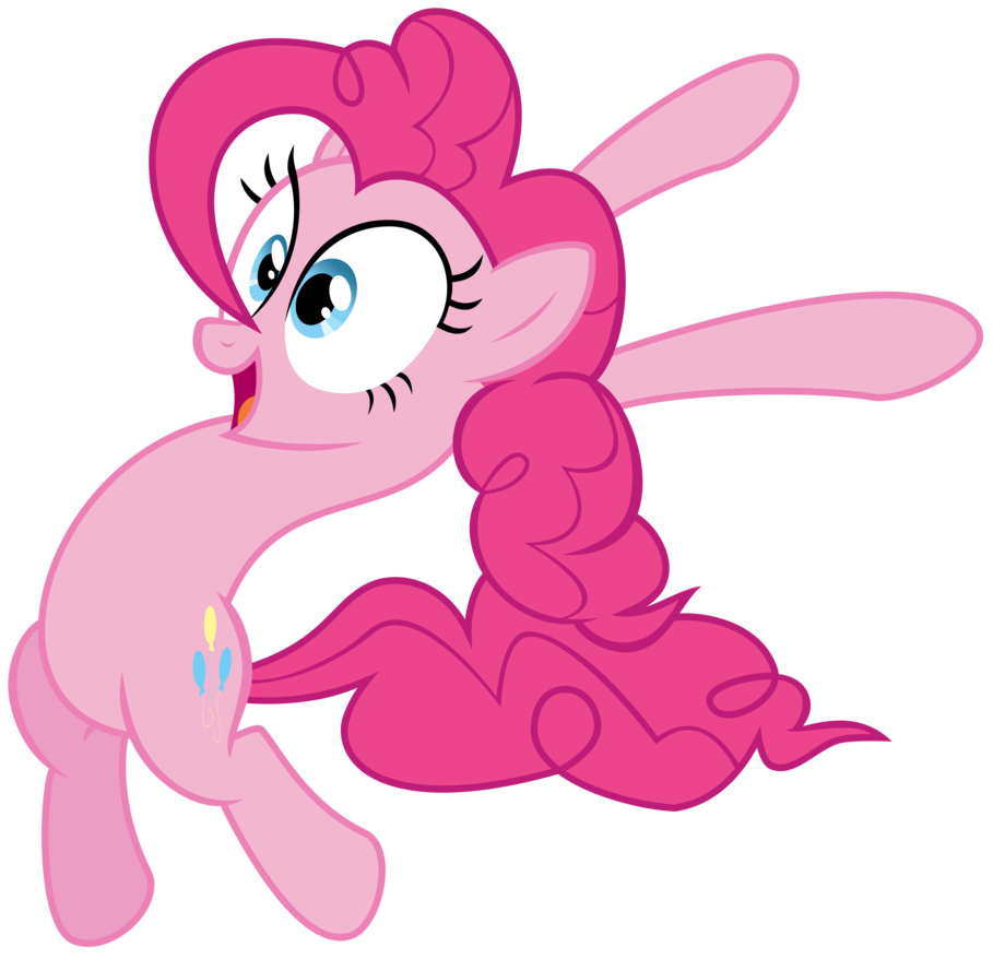 Pinkie Pie Leap Vector
