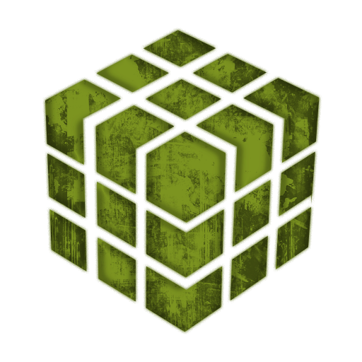 Square Cubed Icon #019144 » Icons Etc