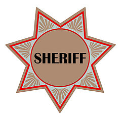 Sheriff Star Template - ClipArt Best