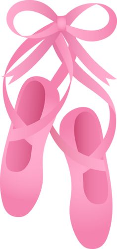 Ballet shoes clipart