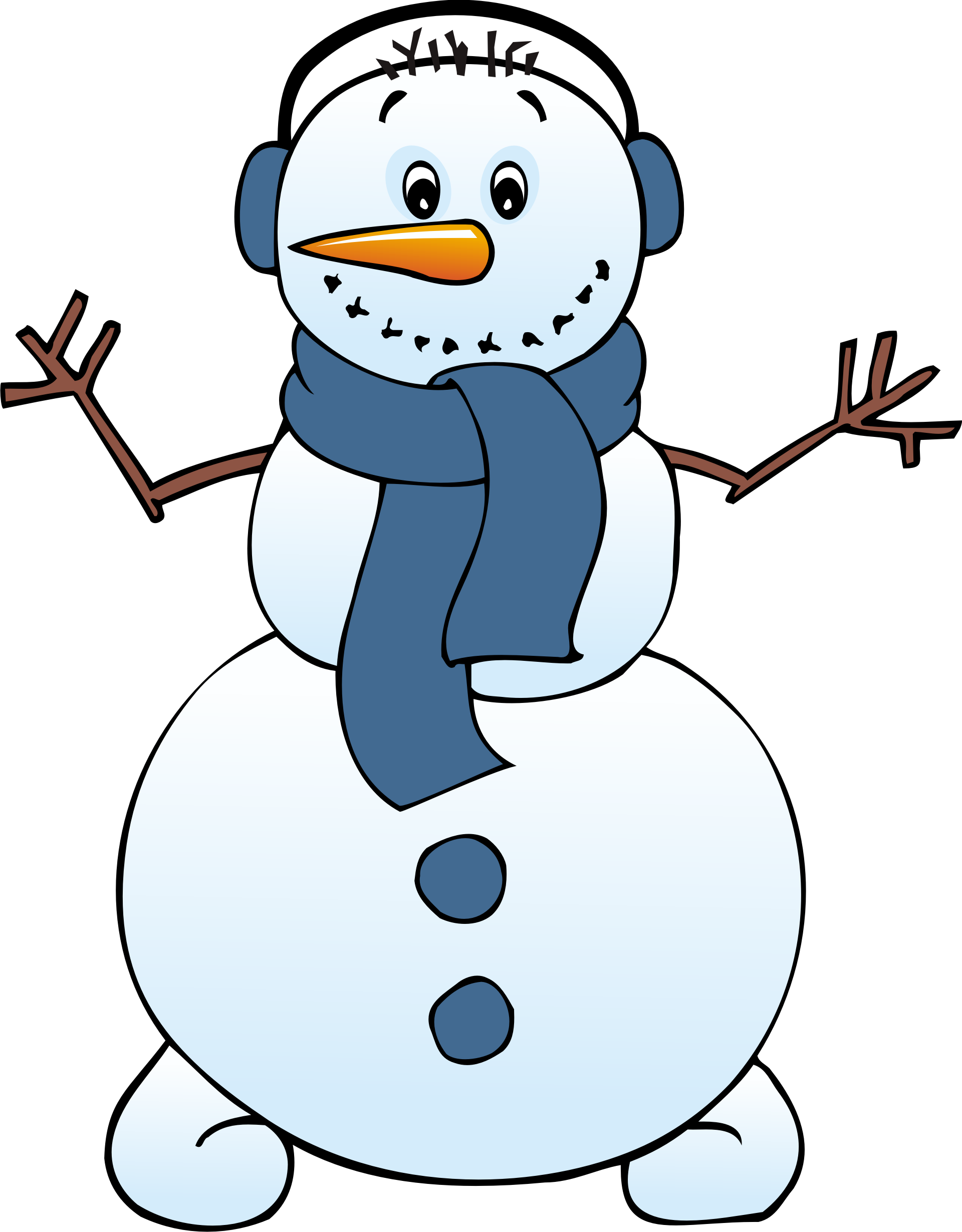 Frosty the snowman clipart - ClipartFox