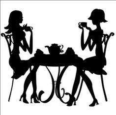 Clip art ladies tea