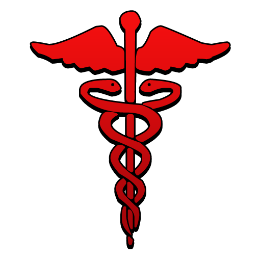 Caduceus symbol clipart