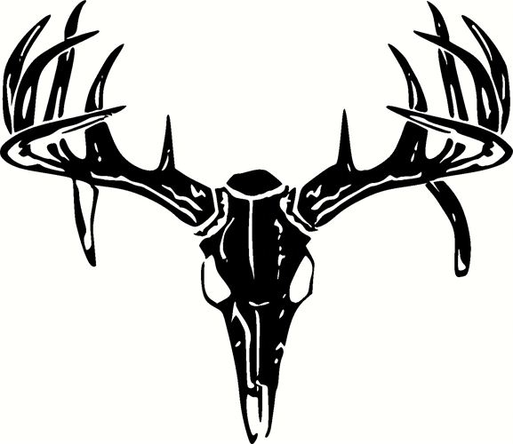 Deer Head Skull Clip Art - Cliparts and Others Art Inspiration