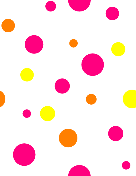 Polka Dot Circle Clipart