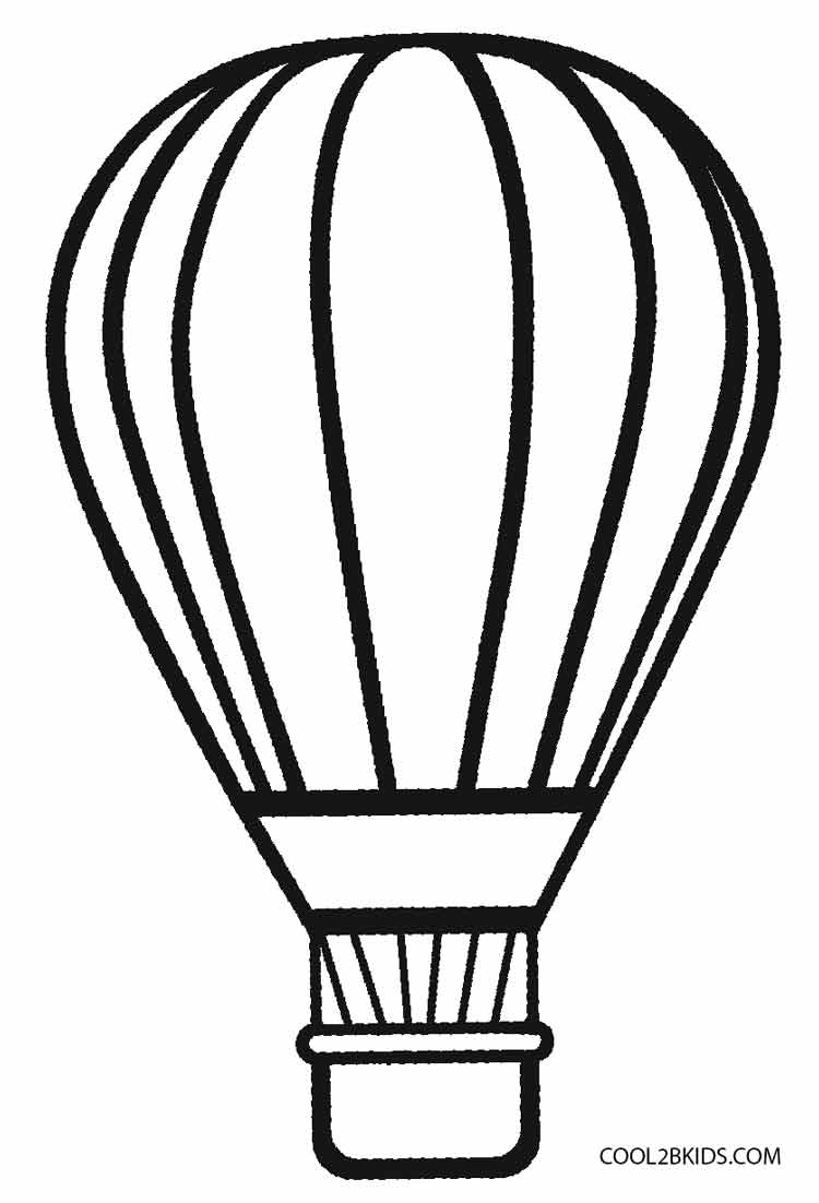 Balloon Coloring Pages #1353