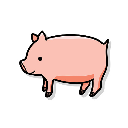 Flying Pig Clip Art, Vector Images & Illustrations