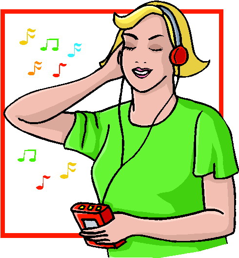 Image of Listening to Music Clipart #11592, Listen To Music Clip ...