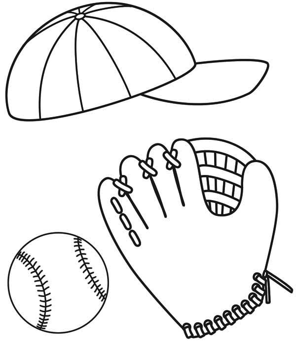 baseball cap Colouring Pages (page 2)