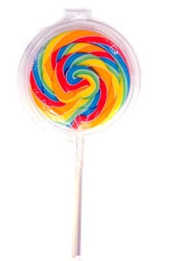 Groovy Jumbo Swirl Lollipops - 12 / Box - Candy Favorites