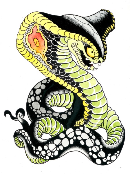 Cobra Snake Art - ClipArt Best