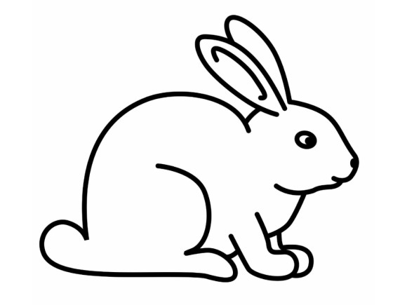Rabbit Drawing - ClipArt Best