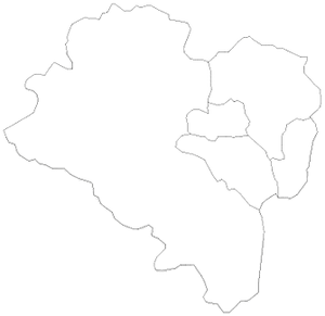 Blank map of northeast