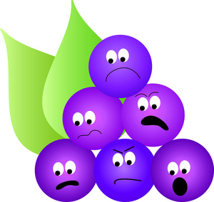 cartoon_of_sour_grapes_with_ ...