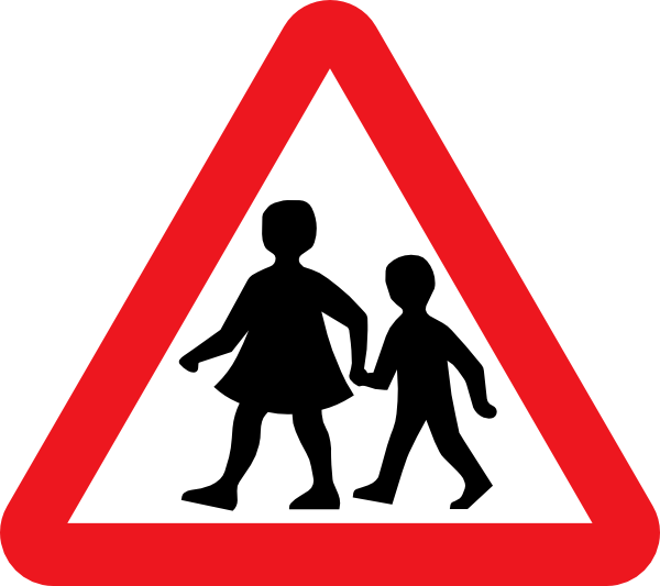 Child Crossing Sign - ClipArt Best