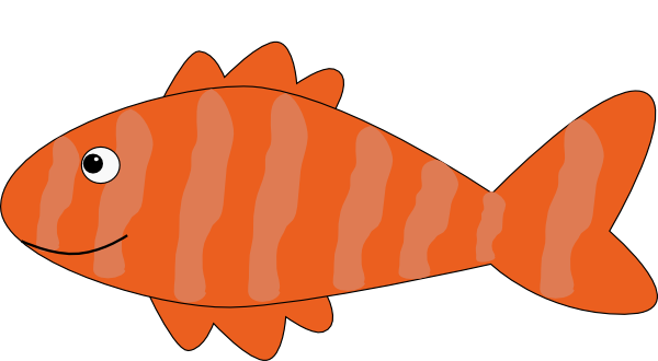 Orange Cartoon Fish - ClipArt Best