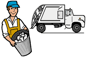 Garbageman and Garbage Truck