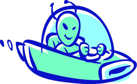 Alien Cartoon Drawings - ClipArt Best