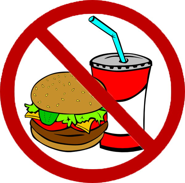 No junk food clipart