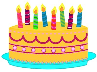 Happy Birthday Cake Free Clipart