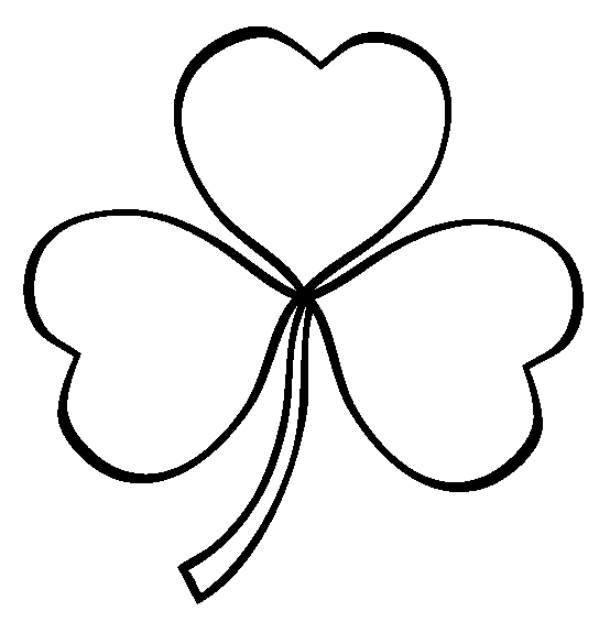 Clipart shamrock symbol