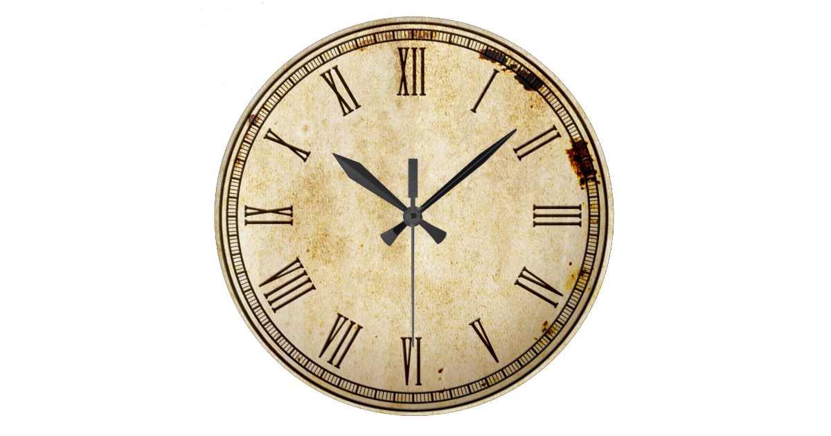 Roman Numerals Wall Clocks | Zazzle