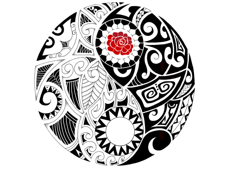 Maori Drawings Of Flowers - ClipArt Best