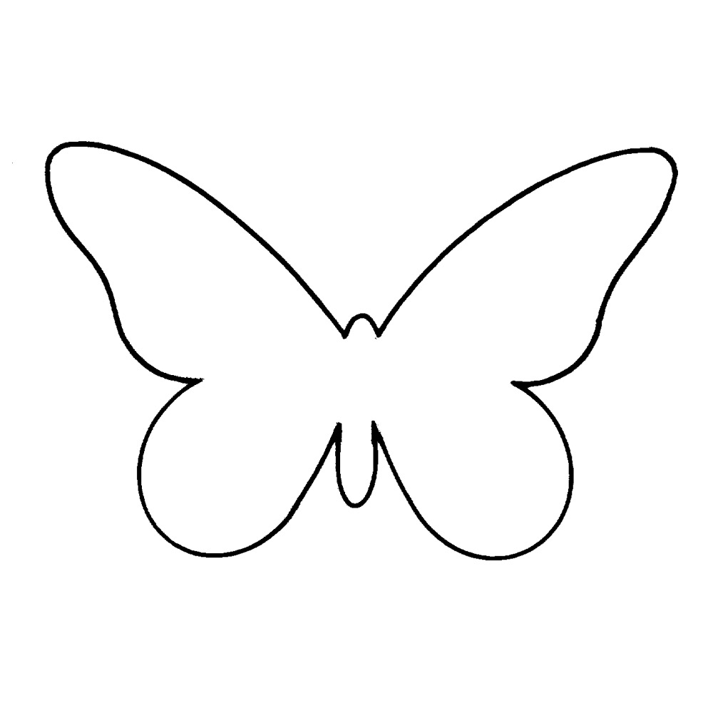 Butterfly Printable Template Free