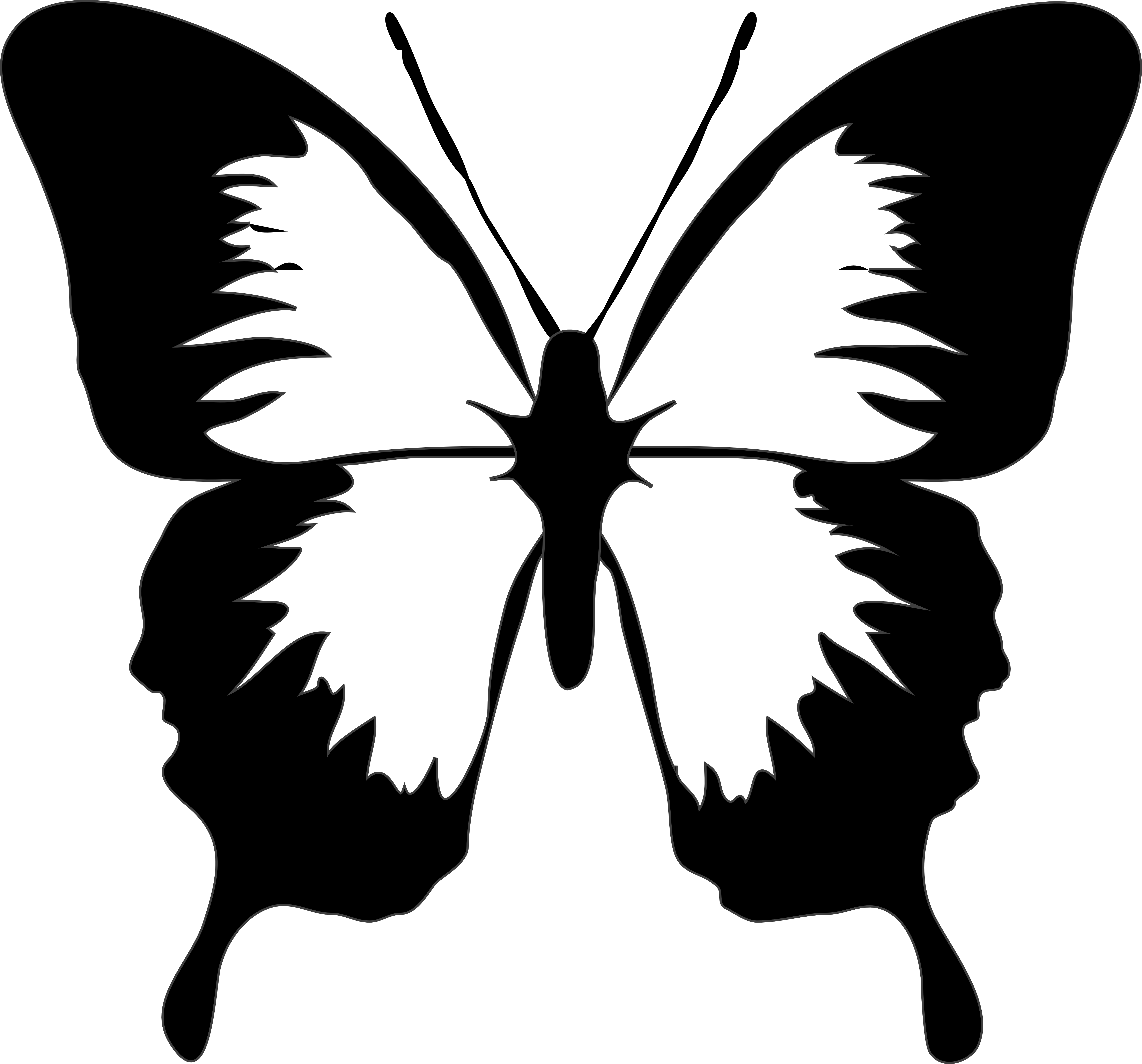 insect butterfly 1 SVG