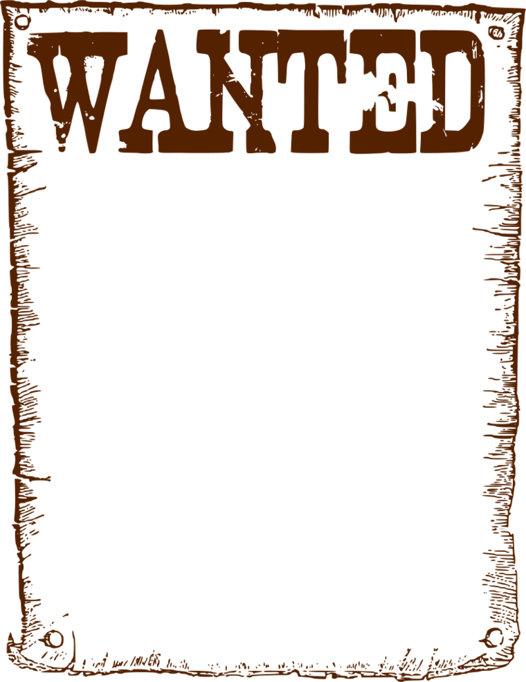 Wanted Poster Clipart Clipart - Free to use Clip Art Resource