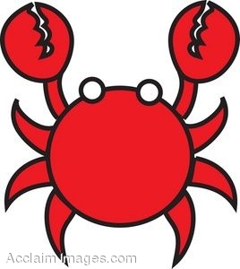 Cartoon Crab Clipart