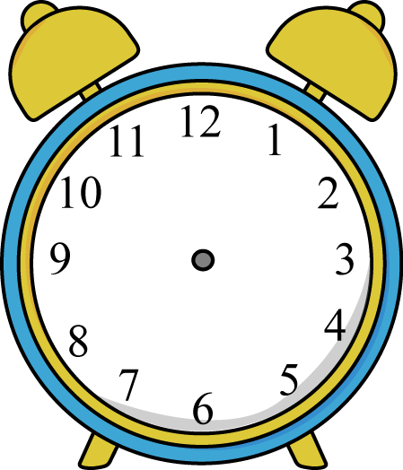 Clock without hands clipart