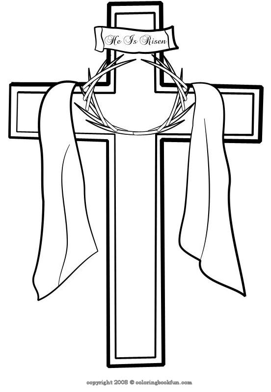 Coloring Pages Of Crosses - Clipart Best