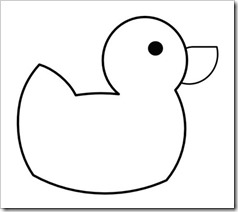 Duck Template Preschool - ClipArt Best