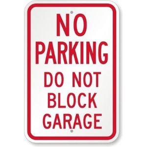 My Parking Sign K-9461 Heavy Duty Aluminum Rectangle No Parking ...