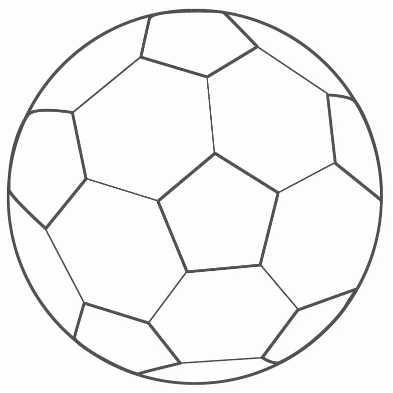 Soccer Ball Coloring Page - ClipArt Best