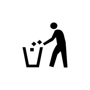 Trash Sign - ClipArt Best