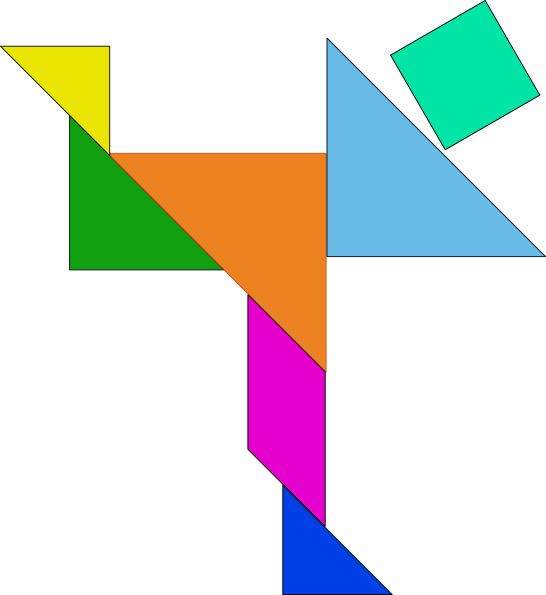 Tangram Animal - ClipArt Best