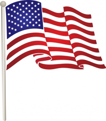 Clip Art Of American Flag