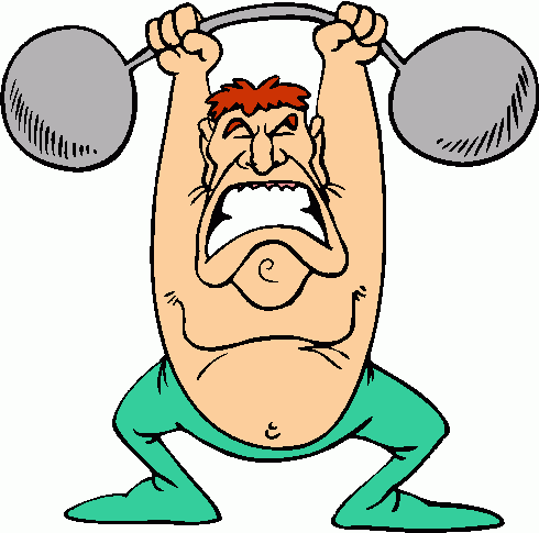 Weight Lifting Clip Art