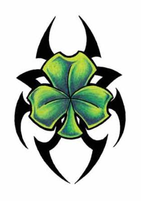 Tribal Leafed Cloverlouiseriis Deviantart | bow wow tattoos