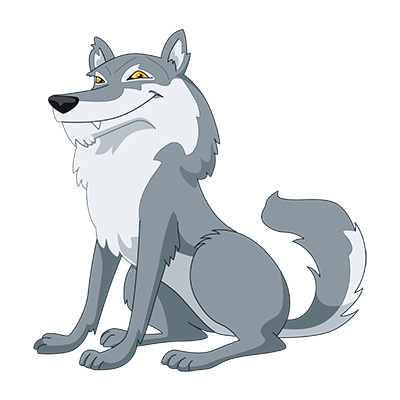 Cartoon Wolf Clipart - Free Clipart Images