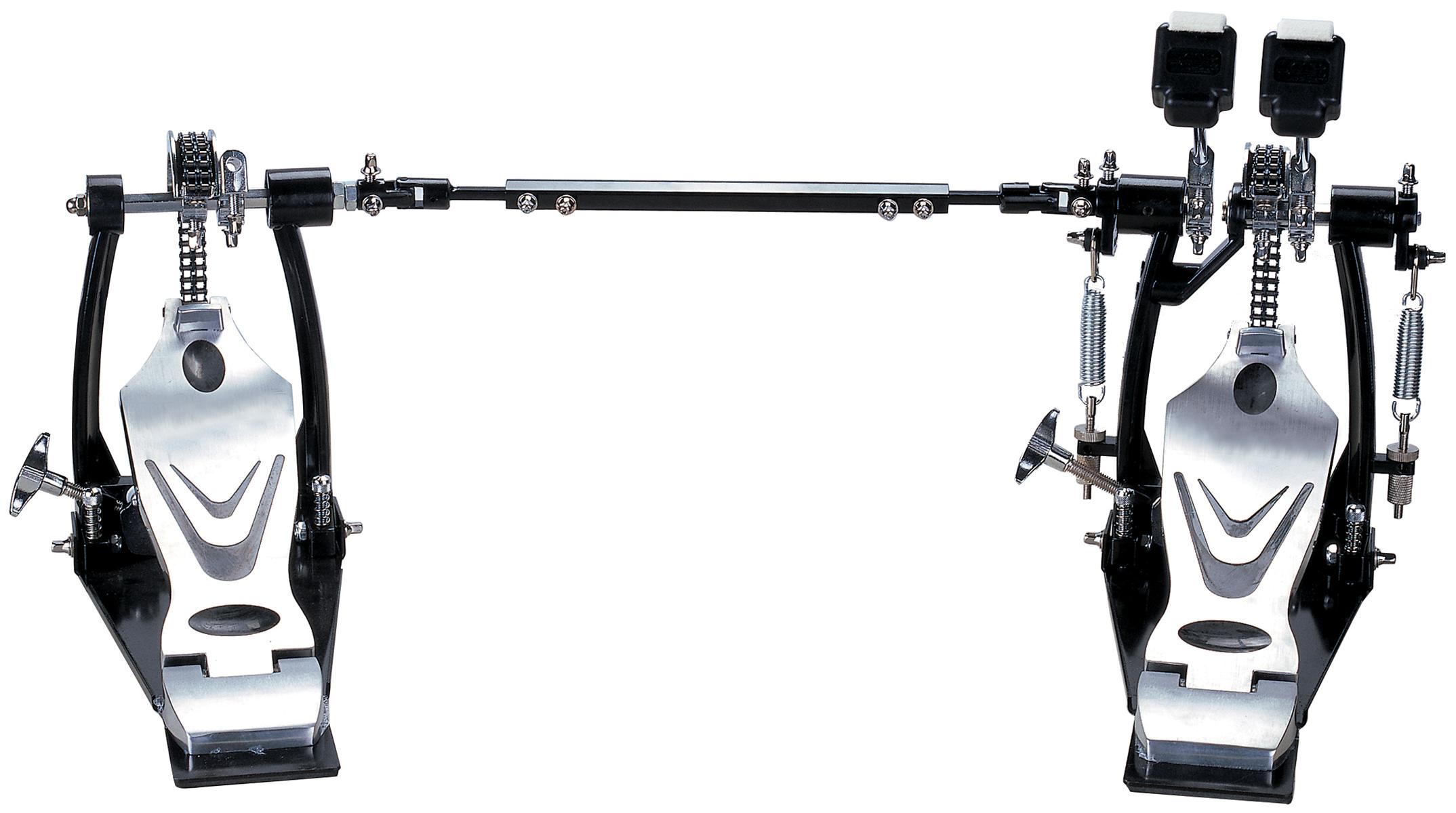 Union DDPD-669 700 Series Double Chain Double Bass Drum Pedal w ...