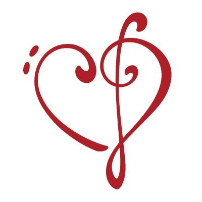 Treble Clef Heart | Treble Clef ...