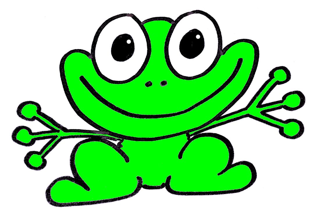 Tiny Cute Frog Clipart