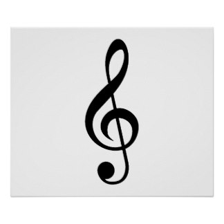 Music Symbol Art & Framed Artwork | Zazzle