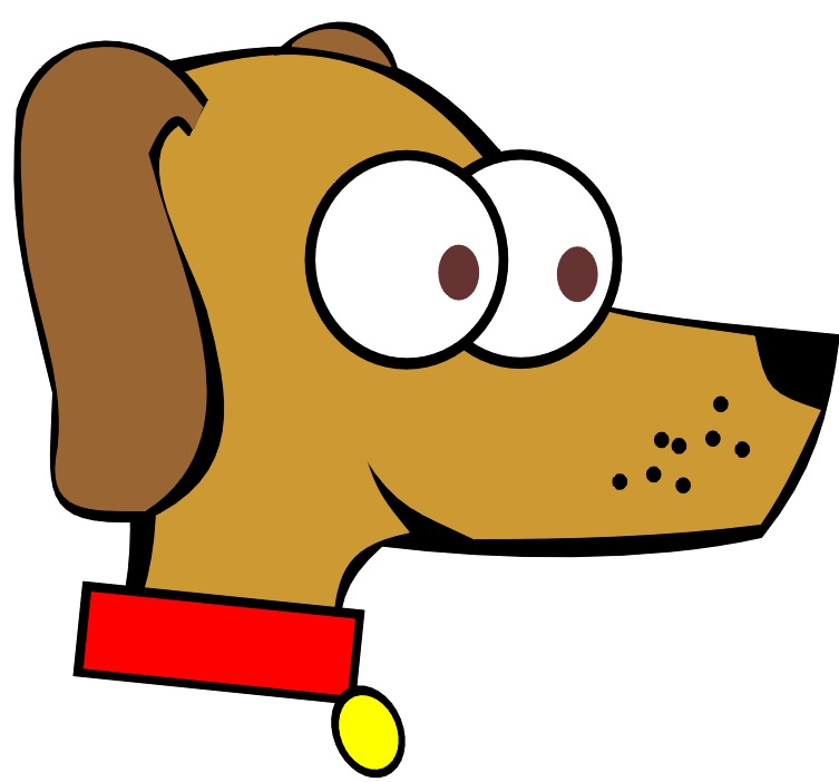 Dog In Car Clipart