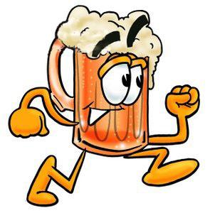 0093-0604-1412-3248_cartoon_beer_mug_character_running | Knysna ...